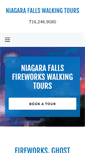 Mobile Screenshot of niagarawalkingtours.com